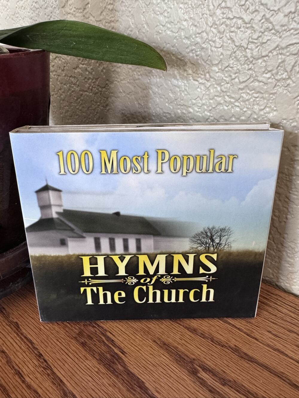 100 Most Popular Hymns of The Church 4 Disc CD Set 2016 Fold-Out Case